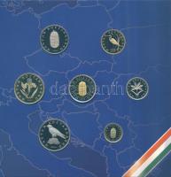 2004. 1Ft-100Ft 8klf db, szettben, benne 50Ft "Magyarország az EU tagja" T:PP Csak 7000db!