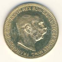 Ausztria 1910. 10K Au (3.39g) T:2+ /  Austria 1910. 10 Kronen Au (3.39g) C:Au