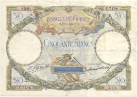 Franciaország 1931. 50Fr T:III- France 1931. 50 Francs C:VG