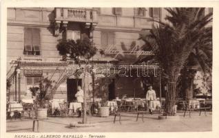 Rapallo Hotel terrace