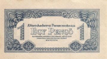 1944. "Vöröshadsereg Parancsnoksága" 1P + 2P + 20P T:I,I-