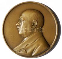 Zsákodi Csiszér János (1883-1953) 1935. "Hóman Bálint" történész, politikus bronz emlékérem (78mm) T:2 / 1935. Bálint Hóman historian and politician Br commemorative medal Sign: János Zsákodi Csiszér (78mm) C:XF