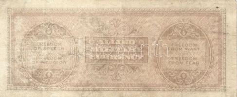 Olaszország/nemzetközi megszállás 1943. 100L T:III-
Italy/Allied Military Currency 1943. 100 Lire C:...