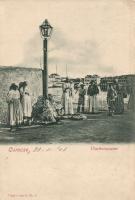 Curacao beach, fish vendor