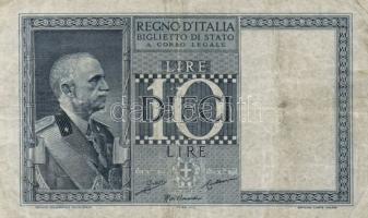 Olaszország 1935. 10L + 1944. 10L T:III,II
Italy 1935. 10 Lire + 1944. 10 Lire C:F,XF