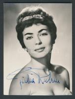 Giulia Rubini színésznő dedikált fotója / Giulia Rubini photo with autograph signature