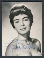 Giulia Rubini színésznő dedikált fotója / Giulia Rubini photo with autograph signature