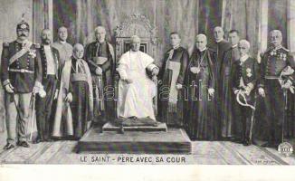 Pope Pius X and his court