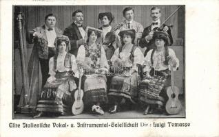 Elite Italienische Vokal- und Instrumental Gesellschaft dir. Luigi Tomasso / Italian folk band (fa)