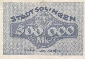 Német Birodalom/Weimari Köztársaság/Bielefeld/Solingen/Hannover/Berlin 1919. 10M háborús szükségpénz...