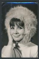 Ruttkai Éva színésznő dedikált fotója