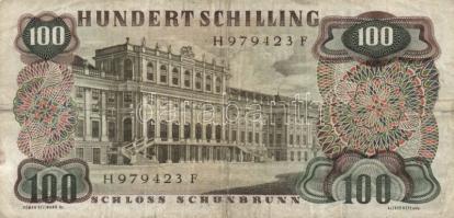 Ausztria 1960 (1961) 100Sch T:III
Austria 1960 (1961) 100 Schilling C:F