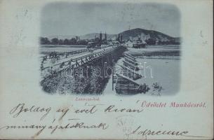 1899 Munkács Latorca bridge (EB)