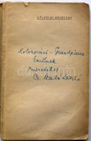 Adolus Huxley: A Mona Lisa mosoly. Franklin. a fordító. Cs Szabó László saját kézzel írt dedikálásával Kolozsvári Grandpierre Emilnek. Kötés elvált
