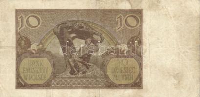 Lengyelország 1919. 1000M + 1922. 10.000M + 1929. 50Zl + 1940. 10Zl + 20Zl + 1948. 20Zl T:II,II-,III...