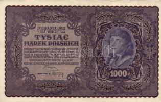 Lengyelország 1919. 1000M + 1922. 10.000M + 1929. 50Zl + 1940. 10Zl + 20Zl + 1948. 20Zl T:II,II-,III...