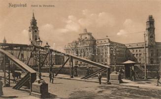 Nagyvárad bridge, town hall
