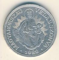 1929. 2P Ag "Madonna" T:2-