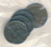 Svájc 1900-1932. 1r (4x) 3klf évszámmal T:1-,2,3 Switzerland 1900-1932. 1 Rappen (4x) 3 different year C:AU,XF,F