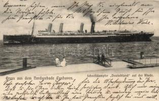 SS Deutschland, Cuxhaven
