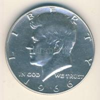 USA 1966. 1/2$ Ag "Kennedy" T:2
USA 1966. 1/2 Dolllar Ag "Kennedy" C:XF