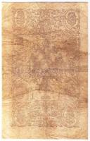 1866. 5G "K.K.Staats-Central-Cassa" T:III tűlyukak /
Austrian Empire 1866. 5 Gulden "...