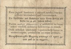 1849. 15kr  "Kincstári utalvány" + 30Kr "Kincstári utalvány" (2x) T:III