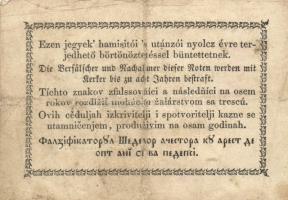 1849. 15kr  "Kincstári utalvány" + 30Kr "Kincstári utalvány" (2x) T:III