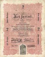 1848. 2Ft "Kossuth Bankó" T:III