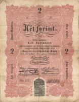 1848. 2Ft "Kossuth Bankó" T:III-