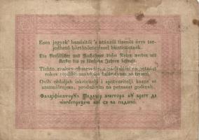 1848. 5Ft "Kossuth bankó" barna T:III