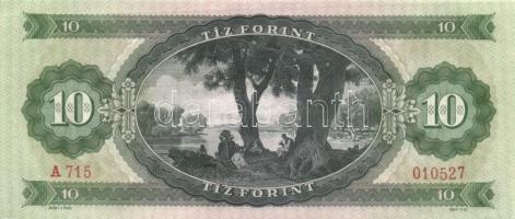 1969. 10Ft (2x) egymás utáni sorszámmal! T:I