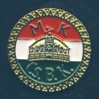 1990-es évek Magyar Királyi Csendőr Bajtársi Közösség - Tiszteletbeli Csendőr jelvény eredeti dísztokban T:1