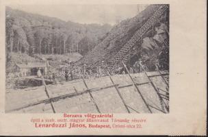 Berzava-völgy railway construction site (wet damage)