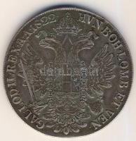 1822B Tallér Ag "I. Ferenc" (28g) T:2- / 
Hungary 1822. Thaler Ag "Franz I" Krem...