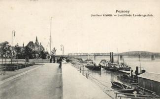 Pozsony Justisor ship station