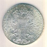 Ausztria 1780SF Tallér Ag "Mária Terézia" utánveret T:2 Austria 1780SF Thaler Ag "Maria Theresia" restrike C:XF