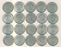 1947. 5Ft Ag "Kossuth" (20x) T:vegyes