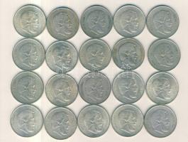 1947. 5Ft Ag "Kossuth" (20x) T:vegyes