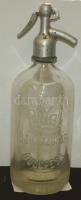 "Royal Szikvízgyár Budapest" szódásüveg 32cm magas