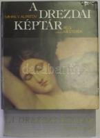 2db Drezdai képtár album rengeteg színes és fekete-fehér képpel illusztrálva, a festők életrajzával és a képek jegyzékével