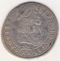 1687KB. XVKr Ag "I. Lipót" (5.5g/31mm) T:3 / Hungary 1687. XV Kreuzer Ag "Leopold I" Kremnitz (5.5g/31mm) C:F Huszár 1427., Unger II.: 1061.