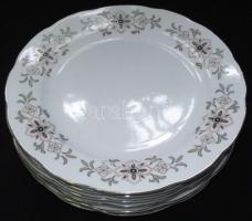 Nagy porcelán és kristály tétel. Komplett étkészlet és egyéb darabok / Large mixed  chinaware lot