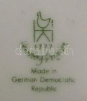 Nagy porcelán és kristály tétel. Komplett étkészlet és egyéb darabok / Large mixed  chinaware lot