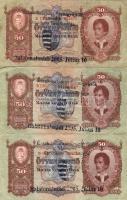 1932. 50P "Éremgyűjtők Második Országos Találkozója 2005..." (3x) benne hiányos fny. T:II,III