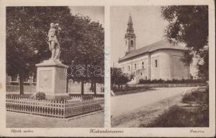 Kiskundorozsma templom és hősi emlékmű (EK)