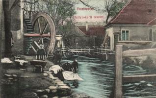 Tata-Tóváros Hattyú-kert, mosó nők