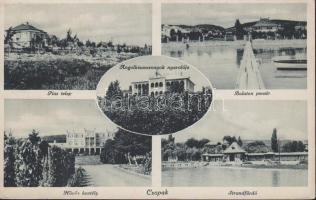 Csopak a Pius-teleppel és a Hűvös-kastéllyal (Rb)