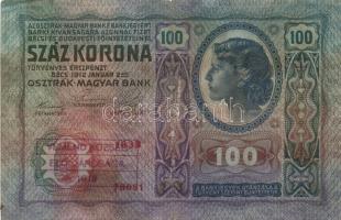 1902. 1000K + 1912. 100K + 1913. 20K + 1914. 50K mindegyik "Véménd Község Elöljárósága 1919&quo...