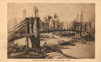 New York Brooklyn bridge s: Elizabeth O´Neill Verner